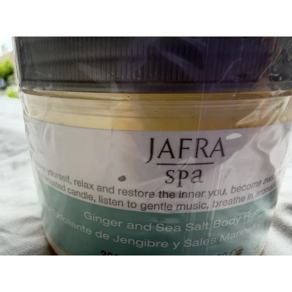 Jafra Spa Ginger And Sea Salt Body Rub 10.58 oz. New SEALED - Picture 2 of 16